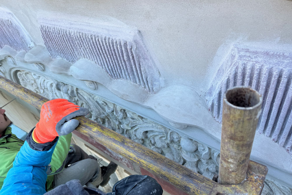 Renovácia historickej fasády Rezidencie Moyzesova Košice 